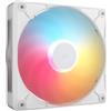 CORSAIR iCUE LINK RX140 II RGB Ventola PWM Silenziosa da 140mm x1 — Bianco | Singola - Fino a 1.700 RPM - 8 LED RGB per ventola - Richiede iCUE LINK System Hub (venduto separatamente)