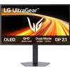 LG ELECTRONICS Monitor PC 68,6 cm [27] 2560 x 1440 Pixel Quad HD OLED Nero (LG UltraGear 27GX790B-B 27 Dual Refresh QHD 540Hz Full 720Hz 0.02ms Height Adjustable Gaming Monitor) [27GX790B-B.AEK]