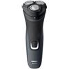 Philips Serie 1000 Dry Rasoio Elettrico Uomo con Lame PowerCut, Blu Malibu