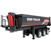 Huina 1509 Semirimorchio tre assi cassone ribaltabile 1:18 per Scania 1501