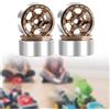 4x Ruote Beadlock Da 1,9 Pollici Cerchioni RC Beadlock Per Veicoli SCX10 D90 Car