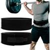Hawk Sports Leva Cintura in vera pelle Powerlifting uomini e donne Potenza di sollevamento 10 mm Cintura sollevamento pesi! Nero Medio