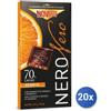 Novi 20x Multipack Cioccolato Novi Tavoletta 75 Nero Arancio