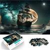 AITEXI Puzzle 1000 pezzi per adolescenti Nave pirata Giocattoli educativi per l'apprendimento Giochi per famiglie Ottimi regali e giocattoli 75x50cm