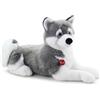 Trudi Husky Marcus Cane peluche gioco, regalo Natale e compleanno | 32x40x72cm taglia XXL | Classici cani peluche | modello 22276