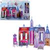 Mattel Disney Frozen - Castello di Arendelle, playset con 4 aree di gioco e bambola Elsa, 15+ mobili e accessori inclusi, ispirato al film Disney Frozen 2, giocattolo per bambini, 3+ anni, HTP22