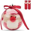 Calzini natalizi personalizzabili Babbo Natale taglia M Snug M personalizzate o neutre