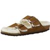 Birkenstock Arizona Shearling Mink, Suede Leather PIANELLE
