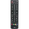 ROLLGAN Telecomando di ricambio AKB73715686 adatto per TV LG 22MT47D 23MT55D 24MN43D 24MT47D 24MT55V 26MA33D 28MT47T 29MT45 32LY330C 39LN540V 40UF671V 19MN440V 3D 22MA. 33D 22MT44D 22MT45D