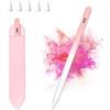 KBCASE Penna per Apple iPad (2018-2025), Pencil per iPad con Ricarica Rapida & Sensibile all'inclinazione & Magnetica, Stylus Pen, Compatibile iPad 11/10/9/8/7/6,Air M3/M2/5/4/3,Mini 6/5,Pro M4 13/12,9/11
