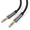 UGREEN Cavo Audio Stereo Jack 3.5mm Maschio a Maschio, Cavo Aux con Custodia di Alluminio e Connettore Dorato per iPhone X/8/8 Plus/7 Plus,iPod, ipad,Samsung Note 8/S8/S8 Plus,HTC,Nokia ecc.(1M, Nero)