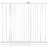 Bettacare Cancelletto Child & Pet per Bambini e Animali, 120.3cm - 127.9cm, Bianco, Cancelletto Extra Alto con un'Altezza di 104cm, Cancelletto per Bambini e Barriera per Animali Domestici
