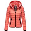 Navahoo Lulana giacca mezza stagione da donna con cappuccio, Rose coral,