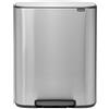 BRABANTIA PATTUMIERA A PEDALE BO BIN, 60 LT ACCIAIO SATINATO