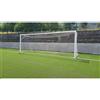 (04) COPPIA PORTE CALCIO 7,32X2,44 FISSE IN ALLUMINIO CERTIFICATE UNI EN 748