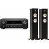 Denon + Monitor Audio DRA-900H nero + Bronze 300 7G nero
