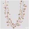 EDG Festone EDG con 100 Palline Champagne H 180 cm