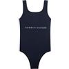 Tommy Hilfiger Square Neck One Piece Ug0ug00822 Costume Intero con Scollo Rotondo Bambine e Ragazze