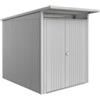 Biohort Casetta da giardino biohort avantgarde eco mis.a2 in acciaio zincato argento metallizzato con porta battente doppia 180x260x218 cm - cod. 15629