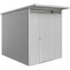 Biohort Casetta da giardino biohort avantgarde eco mis.a2 in acciaio zincato argento metallizzato con porta battente semplice 180x260x218 cm - cod. 15620