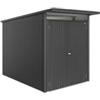 Biohort Casetta da giardino biohort avantgarde eco mis.a3 in acciaio zincato grigio scuro metallizzato con porta battente doppia 180x300x218 cm - cod. 17639