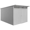 Biohort Casetta da giardino biohort avantgarde eco mis.a8 in acciaio zincato argento metallizzato con porta battente semplice 260x380x222 cm - cod. 19689