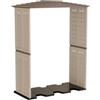 ArtPlast Modulo estensione casetta da giardino artplast garden shed in polipropilene beige 151x87x200 cm
