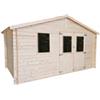 Alce Casetta in legno da giardino alce michelle in abete 396x249x236 cm
