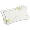 Federe Copriguanciale 4 pezzi Aloe vera Zip cerniera Anallergico 50x80 cm
