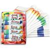 Strofinacci Canovaccio Cucina Spigati Cotone 100 Giorni Settimana Ricamat 50x70