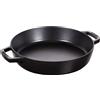 Staub, padella con 2 manici rotondi, nera, 40511-725-0