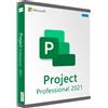 Microsoft MS Project Professional 2021 WIN DE - Microsoft H30-05954 - (Software per PC / Software per ufficio)