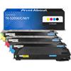 PrintAbout Toner compatibile Kyocera TK-5205K/C/M/Y - 4 colori Multipack