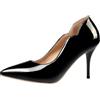 Bviennic Décolleté a Spillo da Donna Appuntito Tacco Alto Scarpe Senza Chiusura Classico Lavoroing Scarpe Numero 32-46