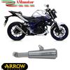 Arrow Yamaha MT-03 2017 Terminale Di Scarico Slip-On Per Moto Pro-Race Acciaio