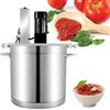 Generic Miscelatore automatico per alimenti commerciale, miscelatore elettrico per marmellate, macchina miscelatrice automatica in acciaio inossidabile da 20 l/25 l/40 l, frullatore automatico per m