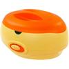 Czyurachel Set da bagno di paraffina, bagno di paraffina per la cura di mani, piedi e gomiti, bagni di paraffina da 200 W, 4400 ml di cera di paraffina, arancione