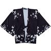 G-LIKE Kimono giapponese decorazione floreale - Tradizionale Haori Tessuto Piuma Costume Robe Sopraccacco Giacca Protezione Solare Giacca Stile Antico Camicia Da Notte Accappatoio Biancheria Da Donna