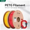 ESUN Filamento per Stampante 3D ESUN PETG 1.75mm 1kg/2.2lbs, Materiale di Consumo in Plastica PETG per Stampa 3D