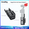 smallrig Kit gabbia SmallRig per DJI Osmo Pocket 3, mezza gabbia utilizzata con la maniglia della batteria Pocket 3 con foro filettato 1/4"-20 e di posizionamento 5117