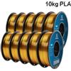 GEEETECH 10Kg in una scatola opaca/PETG/seta PLA/TPU/ABS+ filamento PLA 3D filo bobina da 1,75mm per materiale stampante 3D, sicurezza