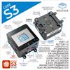 M5Stack Kit di sviluppo M5Stack ufficiale ESP32-S3 con schermo IPS touch da 2,0 pollici, fotocamera da 0,3 MP, 16 MB di memoria flash, 8 MB di PSRAM, Wi-Fi 2,4 GHz, CoreS3 con DinBase
