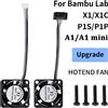 Sirol 2510 Ventola per Bambu Lab X1/P1 A1 Ventola di raffreddamento Hotend con cavo Ventola di raffreddamento rapido per Bambu X1C P1S P1P A1 A1 Mini stampante 3D