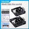 TEUCER UT-60 Ventola per Case PC Sottile da 60mm, 3500RPM, Raffreddatore CPU ad Alto Flusso d'Aria, Ventola di Raffreddamento Ultra-sottile da 6/7CM