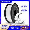 GEEETECH Filamento PLA standard Geeetech 1 kg 1,75 mm Materiale plastico per stampante 3D, precisione 0,03 mm, spedizione gratuita adatta alla maggior parte delle stampanti FDM