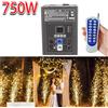 GOTSTAGE Aggiorna la macchina per scintille fredde da 750 W Macchina elettronica per spruzzatura di fiori per interni/esterni Macchina per effetti speciali Macchina per fuochi d'artificio da palco DMX