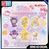 Bandai Magical DoReMi Sanrio P2 Kuromi Pom Pom Purin Action Figures Modello Ornamento Gashapon Ball Ufficiale Genuino