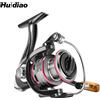 Huidiao Mulinello da Spinning con esca Serie 1000-7000 Rapporto di trasmissione 5.2:1 Mulinello da pesca resistente Bobina/maniglia in metallo per fusione a lunga distanza