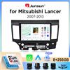 Junsun Autoradio Junsun Wireless CarPlay Android Auto per Mitsubishi Lancer (CY/CZ) 2007-2017 con ventola di raffreddamento integrata, navigatore GPS Android, lettore multimediale, WiFi, DSP, RDS, BT, SWC,