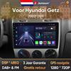 Junsun per Hyundai Getz 2002-2011 9 Pollici 4GB 64GB Android 13 Autoradio GPS Navigazione Carplay DSP Bluetooth FM Supporto Comando Volante Display Touch Ingresso USB AUX Pronto Telecamera Retrovisore